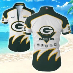 Green Bay Packers Nfl Hawaiian Graphic Print Short Sleeve Hawaiian Shirt 3, NFL Hawaiian Shirt