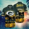 Green Bay Packers Nfl Hawaiian Sas Tropical Pattern Graphic New Collection Summer Gift For Fan Nfl, NFL Hawaiian Shirt