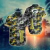 Green Bay Packers Nfl Hawaiian Shirt And Shirt Tropical Pattern New Hot Trend Summer For Football Nfl Fans, NFL Hawaiian Shirt