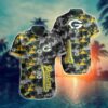 Green Bay Packers Nfl Hawaiian Shirt Tropical Pattern New Hot Trend Summer For Football Nfl Fans, NFL Hawaiian Shirt