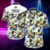 Green Bay Packers Nfl Hawaiian Shirt Tropical Patterns Graphic Hawaii Shirt Short For Best Fan Ever, NFL Hawaiian Shirt
