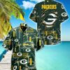 Green Bay Packers Nfl Palm On Elie Hawaiian Shirt, NFL Hawaiian Shirt