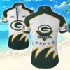 Green Bay Packers Nfl Team Beach Shirt All Over Print Short Sleeve Button Hawaiian Shirt, NFL Hawaiian Shirt