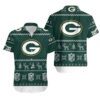 Green Bay Packers Nfl Ugly Sweatshirt 3D Hawaiian Shirt Print Short Sleeve Hawaiian Aloha Shirt, NFL Hawaiian Shirt