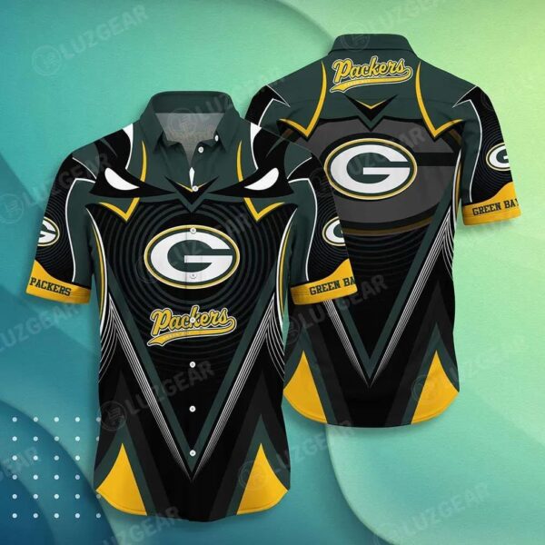 Green Bay Packers Nfl-Hawaiian Shirt Short Style New Hot Trending Summer Best Gift For Men Women, NFL Hawaiian Shirt