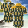 Nfl Green Bay Packers Yellow And Dark Green Hawaiian Shirt, NFL Hawaiian Shirt