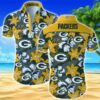 Nfl Team Green Bay Packers Beach Shirt All Over Print Short Sleeve Button Hawaiian Shirt, NFL Hawaiian Shirt