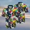 Houston Texans Floral Flower Hawaiian Shirt, NFL Hawaiian Shirt