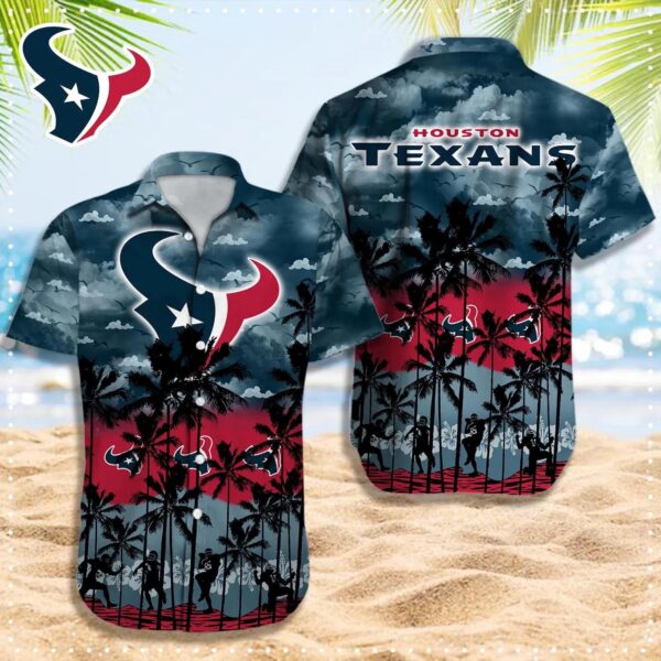 Houston Texans Hawaiian Shirt, NFL Hawaiian Shirt