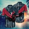 Houston Texans Nfl Football Hawaiian Shirt Short American Flag Print This Summer Best Gift For Fans, NFL Hawaiian Shirt
