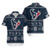 Houston Texans Nfl Hawaiian Shirt Print Short Sleeve Hawaiian Aloha Shirt, NFL Hawaiian Shirt