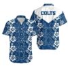 Indianapolis Colts Flowers Hawaii Shirt Summer Collection, NFL Hawaiian Shirt