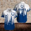 Indianapolis Colts Football Magic Pattern Hawaiian Shirt, NFL Hawaiian Shirt