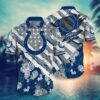 Indianapolis Colts Nfl Hawaiian Sas Floral Print American Flag Beach Shirt Short Style Hot Trending Summer, NFL Hawaiian Shirt