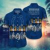 Indianapolis Colts Nfl Hawaiian Sas Tropical Pattern Graphic Trends Summer Gift For Fan Nfl, NFL Hawaiian Shirt