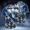 Indianapolis Colts Nfl Hawaiian Shirt Graphic Tropical Pattern New Trend Summer For Nfl Football Fans, NFL Hawaiian Shirt
