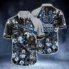 Indianapolis Colts Nfl Hawaiian Shirt Tropical Pattern New Hot Trend Summer For Sports Fans Nfl, NFL Hawaiian Shirt