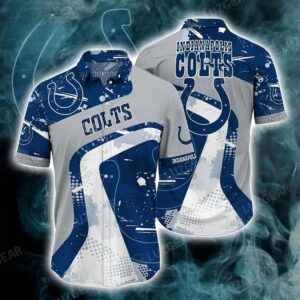 Indianapolis Colts Nfl Summer Hawaiian Shirt New Collection Gift For Sports Fans Nfl, NFL Hawaiian Shirt