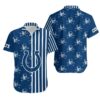 Indianapolis Colts Stripes And Skull Hawaii Shirt Summer Collection, NFL Hawaiian Shirt