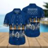Indianapolis Colts Tropical Pattern Graphic Trends Hawaiian Shirt, NFL Hawaiian Shirt