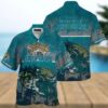 Jacksonville Jaguars Palm Tropical Hawaiian Shirt, NFL Hawaiian Shirt