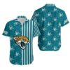 Jacksonville Jaguars Stripes And Skull Hawaiian Shirt, NFL Hawaiian Shirt