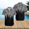 Las Vegas Raiders Ninja Cloud Black Forest Hawaiian Shirt, NFL Hawaiian Shirt