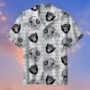 Las Vegas Raiders Print Full 3d Hawaiian Shirt, NFL Hawaiian Shirt