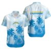 Los Angeles Chargers Coconut Trees NFL Hawaiian Shirt, NFL Hawaiian Shirt
