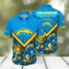Los Angeles Chargers Vacation Aloha Hawaiian Shirt, NFL Hawaiian Shirt