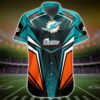 Miami Dolphins Cool Design Hawaiian Shirt, NFL Hawaiian Shirt