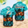 Miami Dolphins Hawaiian Shirt, NFL Hawaiian Shirt