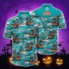Miami Dolphins Killer Team Hawaiian Shirt, NFL Hawaiian Shirt