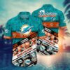 Miami Dolphins NFL Camo Style Hot Hawaiian Shirt, NFL Hawaiian Shirt