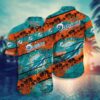 Miami Dolphins NFL Retro Style Hawaiian Shirt, NFL Hawaiian Shirt