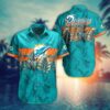 Miami Dolphins NFL Trending Summer Hawaiian Shirt, NFL Hawaiian Shirt