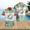 Miami Dolphins Special Floral Tropical Team Hawaiian Shirt, NFL Hawaiian Shirt