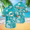 Miami Dolphins Summer Gift For Friend Hawaiian Shirt, NFL Hawaiian Shirt