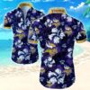 Minnesota Vikings Aloha Purple Hawaiian Shirt, NFL Hawaiian Shirt