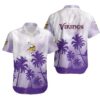 Minnesota Vikings Coconut Trees NFL Hawaiian Shirt 2, NFL Hawaiian Shirt
