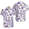 Minnesota Vikings Flower Classic Hawaiian Shirt, NFL Hawaiian Shirt