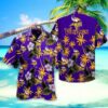 Minnesota Vikings Football Purple Background Hawaiian Shirt, NFL Hawaiian Shirt