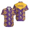 Minnesota Vikings Hibiscus Flowers NFL Hawaiian Shirt, NFL Hawaiian Shirt