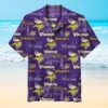 Minnesota Vikings Team Logo Best For Fans Beach Hawaiian Shirt, NFL Hawaiian Shirt