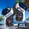 Custom New England Patriots NFL For Fan 3D Hawaiian Shirt, NFL Hawaiian Shirt