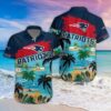 New England Patriots Aloha Shirt, NFL Hawaiian Shirt