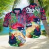 New England Patriots Beach Colorful Hawaiian Shirt, NFL Hawaiian Shirt