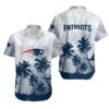 New England Patriots Coconut Trees Hawaiian Shirt 2, NFL Hawaiian Shirt