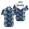 New England Patriots Coconut Trees Hawaiian Shirt 3, NFL Hawaiian Shirt