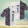 New England Patriots Color White Hawaiian Shirt, NFL Hawaiian Shirt